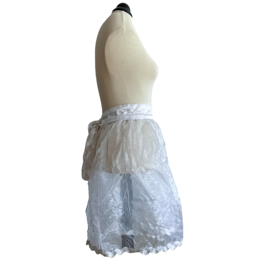 Snowflake Lace Half Apron