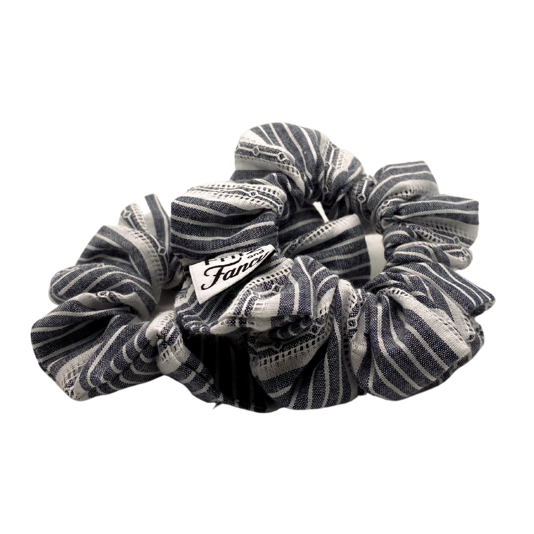 Grey and Lace Stripes