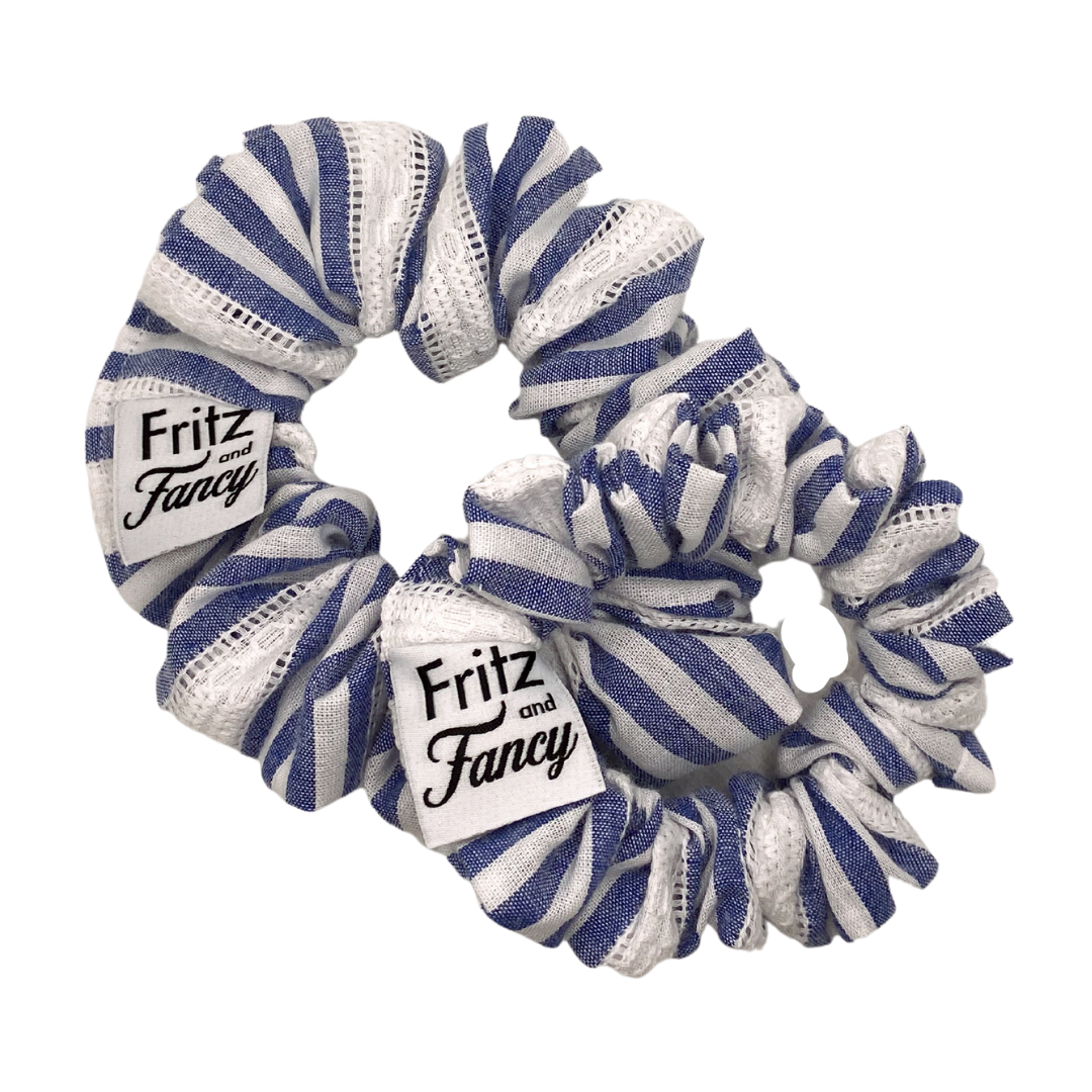 Blue and Lace Stripes