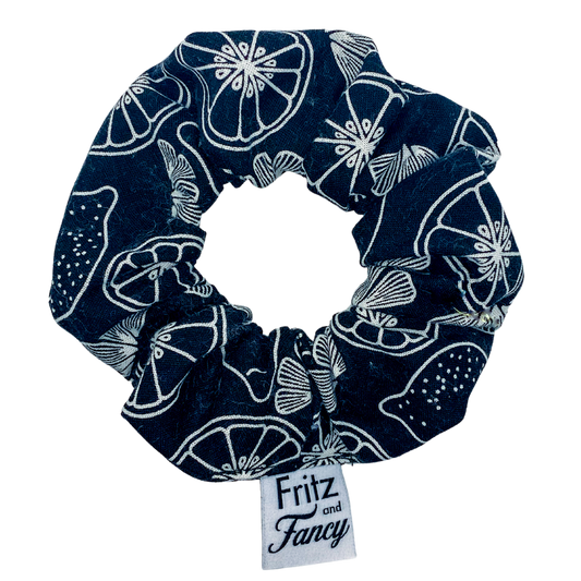 Lemon Sketches on Black