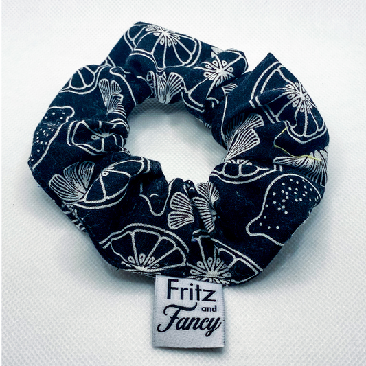 Lemon Sketches on Black