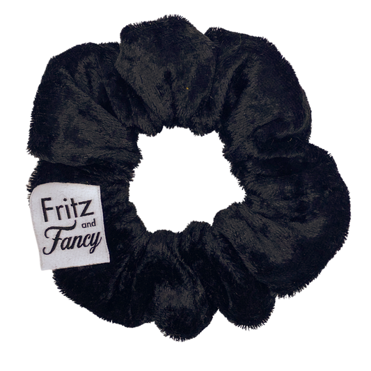 Black Velvet Scrunchie