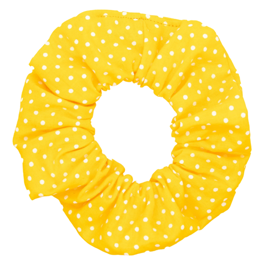 Polka Dots on Saffron